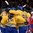 MINSK, BELARUS - MAY 13: Team Sweden celebrates after scoring their first goal of the game during preliminary round action at the 2014 IIHF Ice Hockey World Championship. (Photo by Richard Wolowicz/HHOF-IIHF Images)

